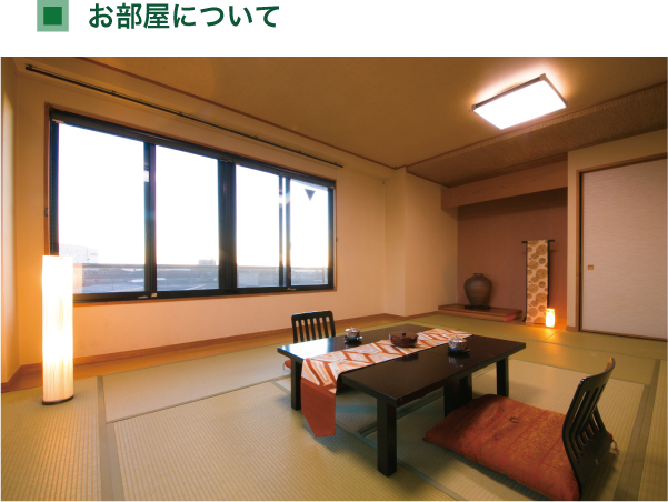 お部屋について